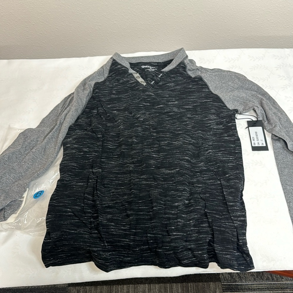 Overdrive long sleeve short size S